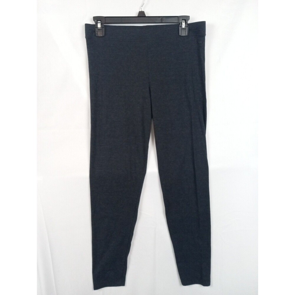 PINK Victoria's Secret Women Large Activewear Pants Dark Gray Leggings Yoga